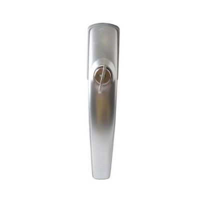 Ручка оконная SWING с ключом серебро штифт 43 мм
