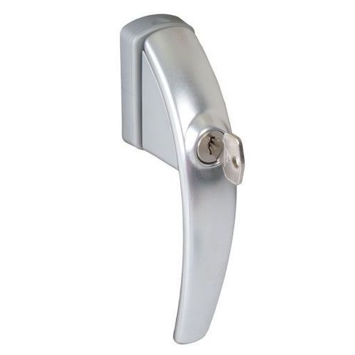 Ручка оконная SWING TF с ключом серебро штифт 37 мм