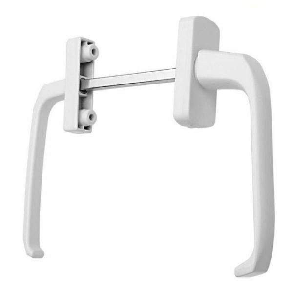 Ручка оконная двусторонняя узкая асимметричная RAOSK11