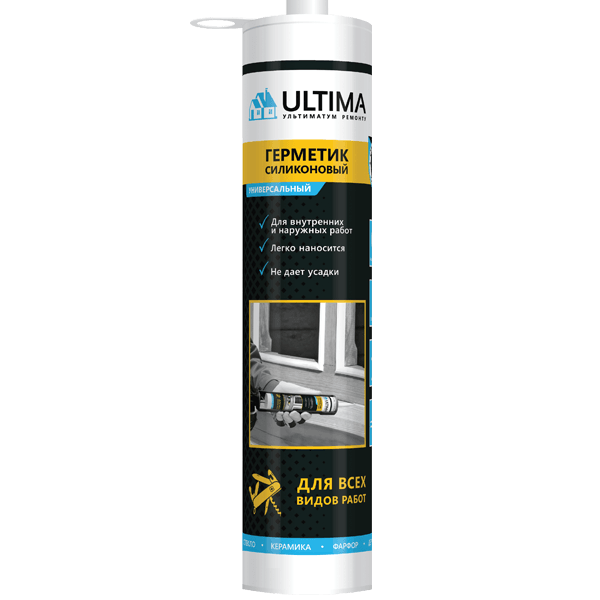 Герметик силиконовый ULTIMA универсальный