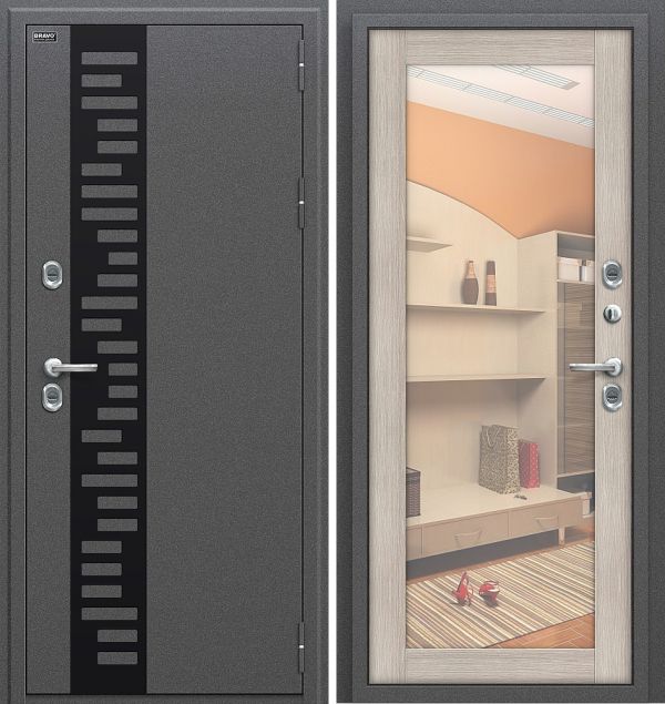 Металлическая дверь IzoTermo 110 Cappuccino